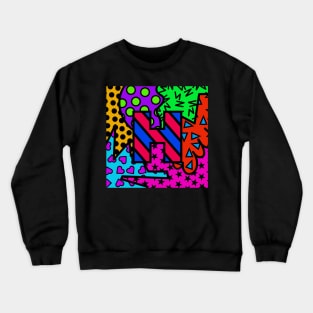 Alphabet Series - Letter H - Bright and Bold Initial Letters Crewneck Sweatshirt